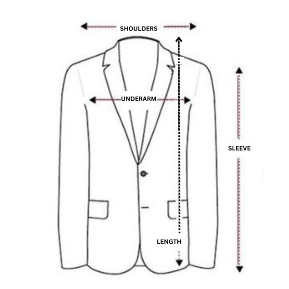 Arnold Brant Blazer Black Soft Wool Blazer Suit Jacket 2 Button 44L - Picture 6 of 6